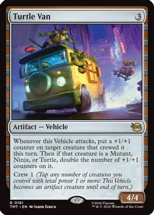 Turtle Van (TMT-181) [Teenage Mutant Ninja Turtles]