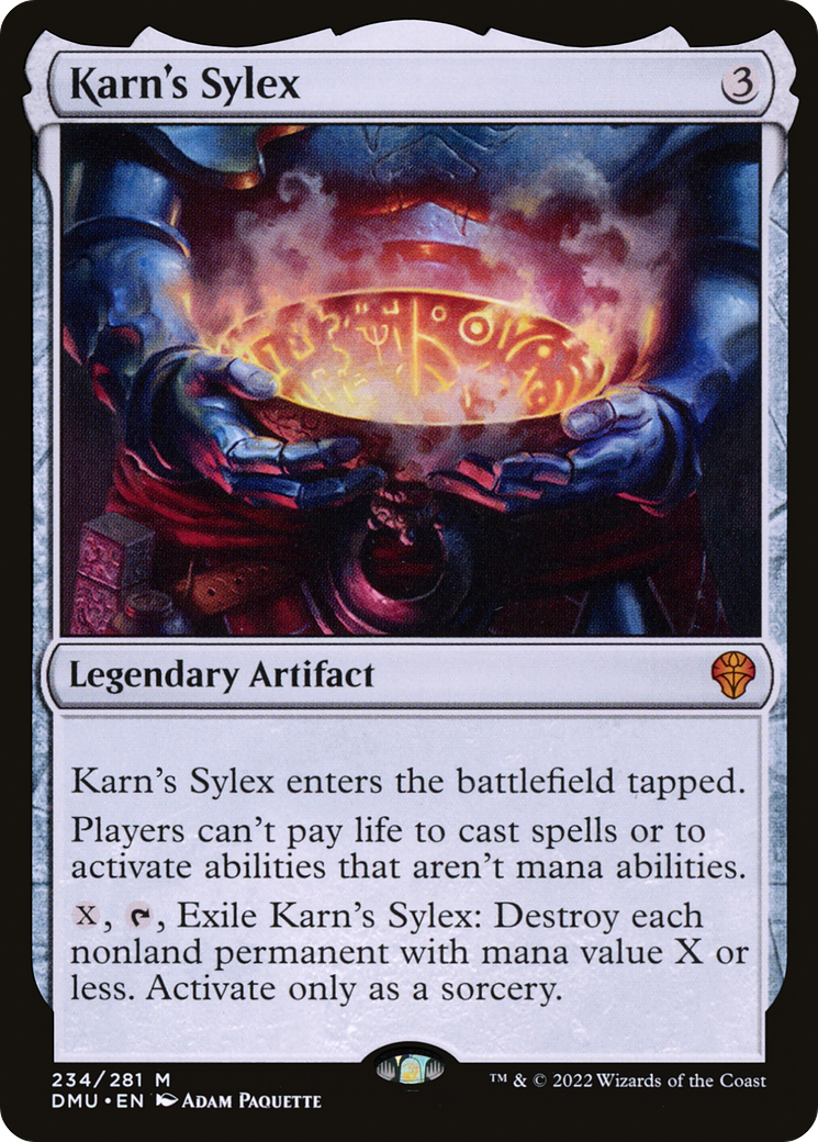 Karn's Sylex (DMU-234) [Dominaria United] Foil