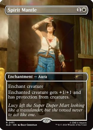 Spirit Mantle (SLD-2451) [Secret Lair Drop Series]