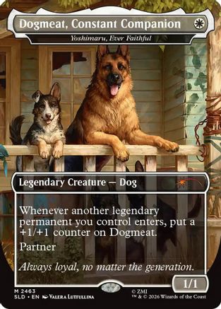 Dogmeat, Constant Companion - Yoshimaru, Ever Faithful (SLD-2463) [Secret Lair Drop Series]