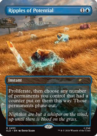 Ripples of Potential (SLD-2453) [Secret Lair Drop Series] Foil
