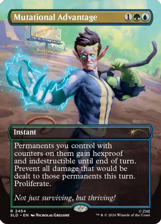 Mutational Advantage (SLD-2454) [Secret Lair Drop Series] Foil