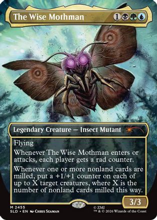 The Wise Mothman (SLD-2455) [Secret Lair Drop Series]
