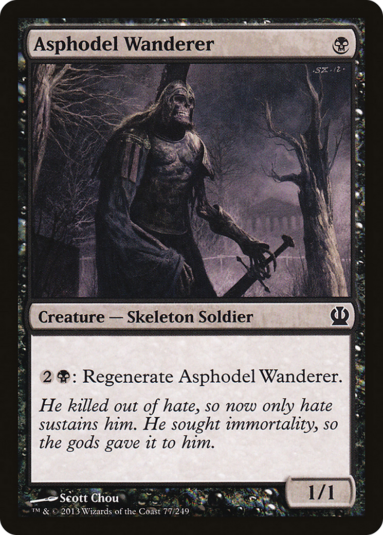 Asphodel Wanderer (THS-077) [Theros] Foil