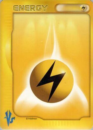 Lightning Energy  - Pokemon VS