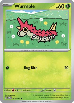 Wurmple (011) [ME Ascended Heroes] - Common