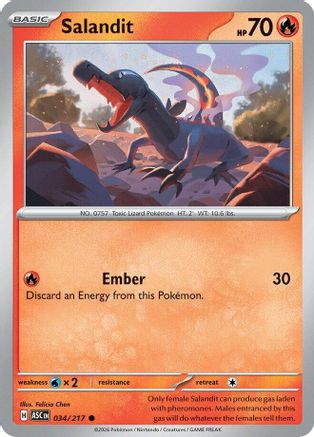 Salandit (034) [ME Ascended Heroes] - Common