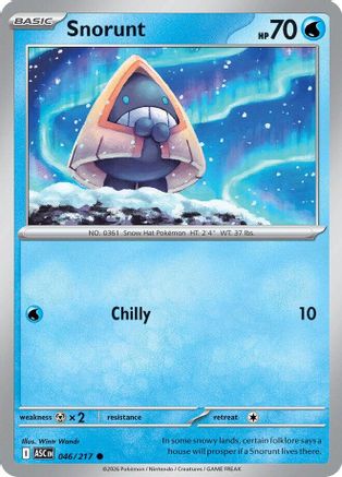 Snorunt (046/217) [ME Ascended Heroes] Reverse Holofoil - Common