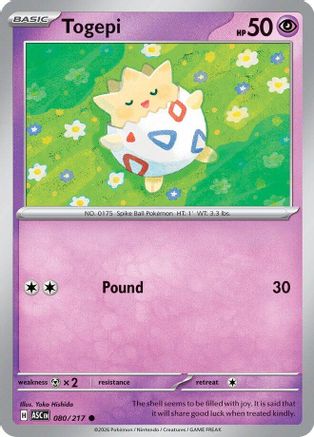 Togepi (080) [ME Ascended Heroes] - Common