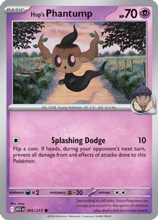 Hop's Phantump (095) [ME Ascended Heroes] - Common