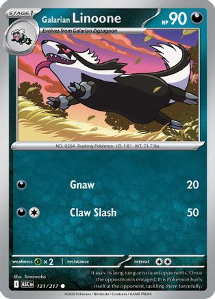 Galarian Linoone (131) [ME Ascended Heroes] - Common