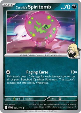 Cynthia's Spiritomb (133/217) [ME Ascended Heroes] - Uncommon