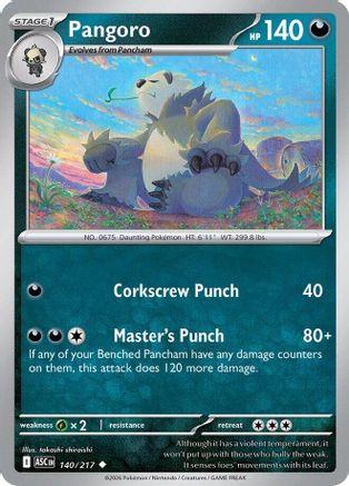 Pangoro (140) [ME Ascended Heroes] - Uncommon