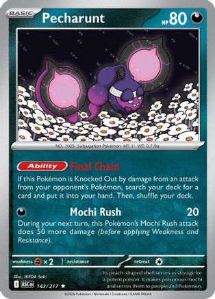Pecharunt (143) [ME Ascended Heroes] Holofoil - Rare
