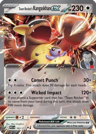Team Rocket's Kangaskhan ex (162) [ME Ascended Heroes] Holofoil - Double Rare