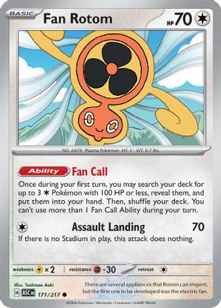 Fan Rotom (171/217) [ME Ascended Heroes] - Common