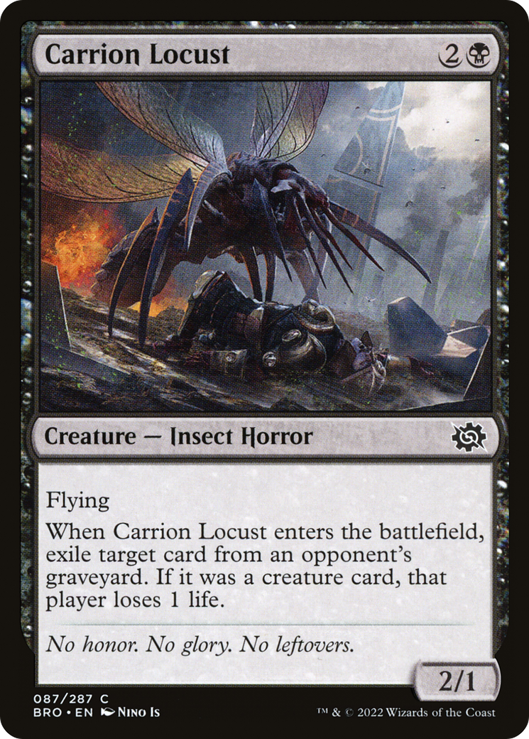 Carrion Locust (BRO-087) [The Brothers' War]