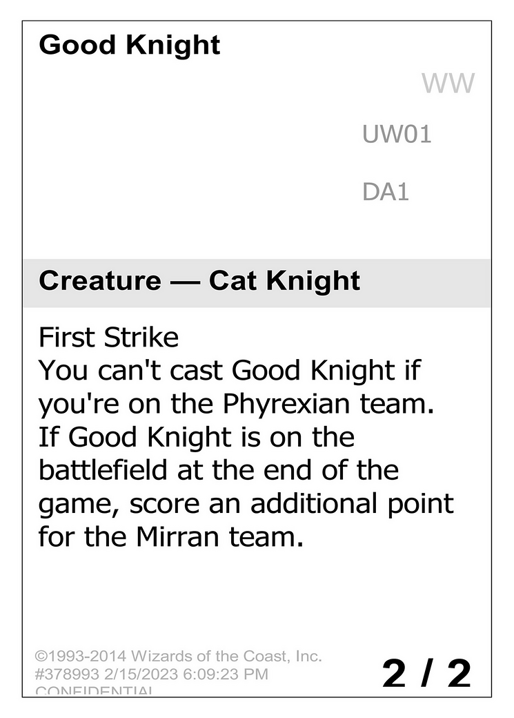 Good Knight [Unknown Event]