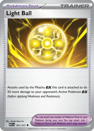 Light Ball (191) [ME Ascended Heroes] - Uncommon