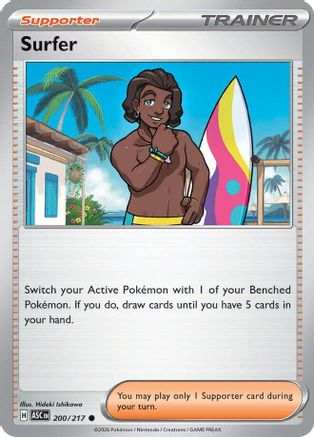 Surfer (200/217) [ME Ascended Heroes] - Common