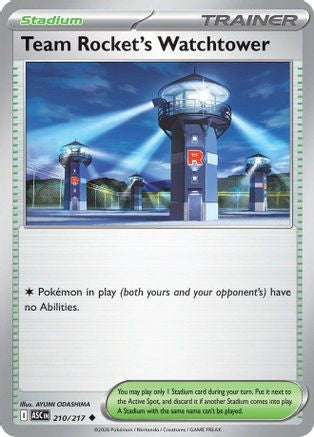 Team Rocket's Watchtower (210) [ME Ascended Heroes] - Uncommon
