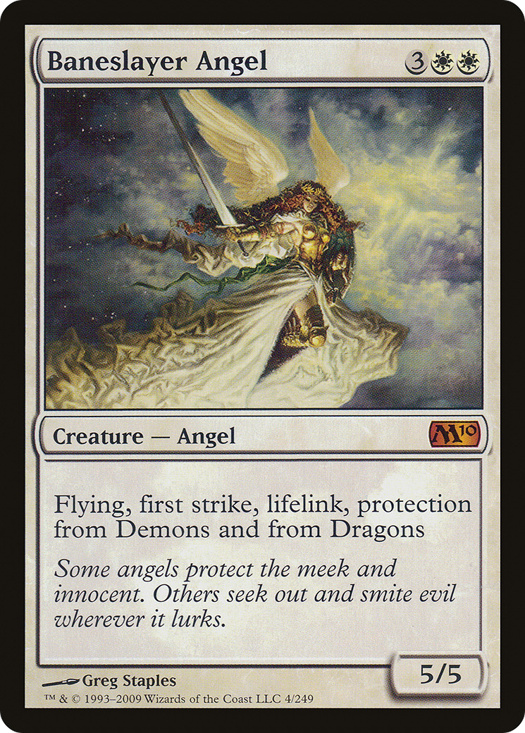 Baneslayer Angel (M10-004) [Magic 2010]