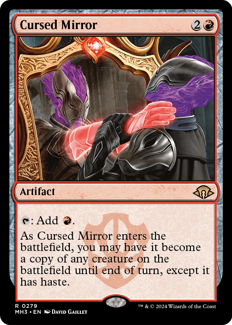 Cursed Mirror (MH3-279) [Modern Horizons 3] Foil