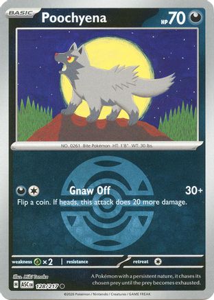 Poochyena (Dusk Ball) (128) [ME Ascended Heroes] Reverse Holofoil - Common