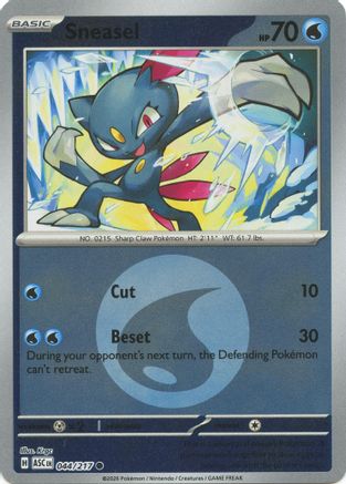 Sneasel (Energy Symbol Pattern) (044) [ME Ascended Heroes] Reverse Holofoil - Common