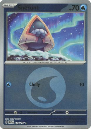 Snorunt (Energy Symbol Pattern) (046/217) [ME Ascended Heroes] Reverse Holofoil - Common