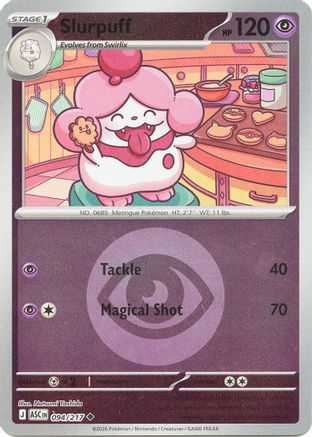 Slurpuff (Energy Symbol Pattern) (094/217) [ME Ascended Heroes] Reverse Holofoil - Uncommon