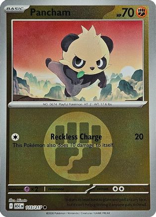 Pancham (Energy Symbol Pattern) (115) [ME Ascended Heroes] Reverse Holofoil - Common