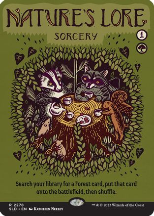 Nature's Lore (SLD-2278) [Secret Lair Drop Series] Foil