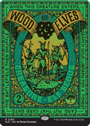Wood Elves (SLD-2280) [Secret Lair Drop Series]