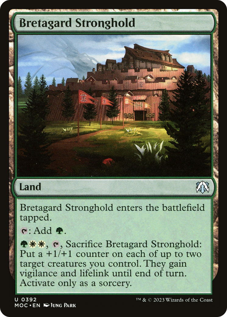 Bretagard Stronghold (MOC-392) [March of the Machine Commander]