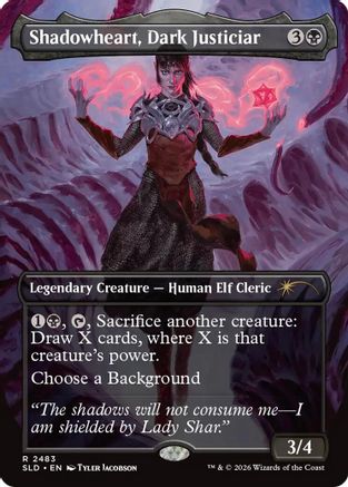 Shadowheart, Dark Justiciar (SLD-2483) [Secret Lair Drop Series] Foil
