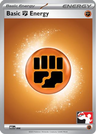 Basic Fighting Energy - MEE (006) [Prize Pack Series Cards] Holofoil - Common