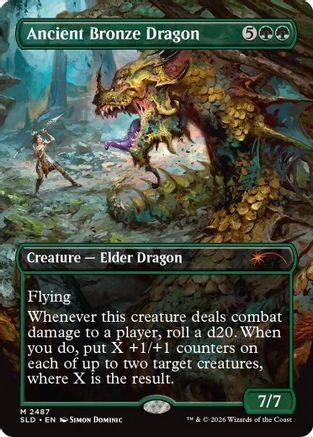 Ancient Bronze Dragon (SLD-2487) [Secret Lair Drop Series]