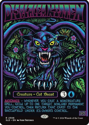 Displacer Kitten (SLD-2506) [Secret Lair Drop Series] Foil