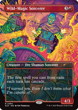 Wild-Magic Sorcerer (SLD-2494) [Secret Lair Drop Series]