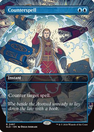 Counterspell (SLD-2497) [Secret Lair Drop Series] Foil