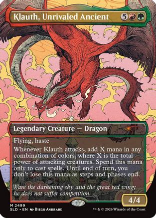 Klauth, Unrivaled Ancient (SLD-2499) [Secret Lair Drop Series]