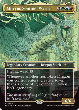 Miirym, Sentinel Wyrm (SLD-2500) [Secret Lair Drop Series]