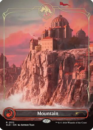 Mountain (SLD-2512) [Secret Lair Drop Series] Foil