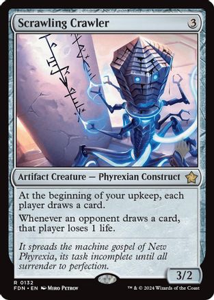 Scrawling Crawler (PPECL-132) [Promo Pack: Lorwyn Eclipsed] Foil