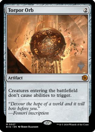 Torpor Orb (PPECL-027) [Promo Pack: Lorwyn Eclipsed]