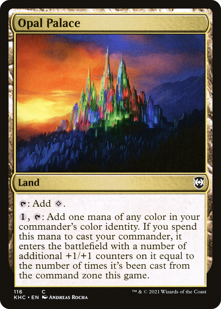 Opal Palace (KHC-116) [Kaldheim Commander]