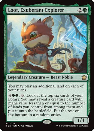 Loot, Exuberant Explorer (PPECL-106) [Promo Pack: Lorwyn Eclipsed] Foil