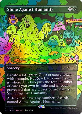 Slime Against Humanity (SLD-7083) [Secret Lair Drop Series] Foil
