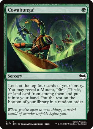 Cowabunga! (TMT-113) [Teenage Mutant Ninja Turtles]